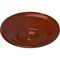 Ekena Millwork Jefferson Ceiling Medallion (Fits Canopies up to 2 7/8"), Hand-Painted Firebrick, 11 3/4"OD x 3/8"P CM12JEFIF - alternate 2